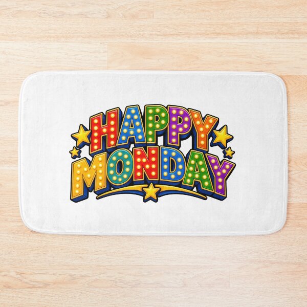 Item preview, Happy Monday (Colorful Version) designed and sold by TheFatherOfArt.
