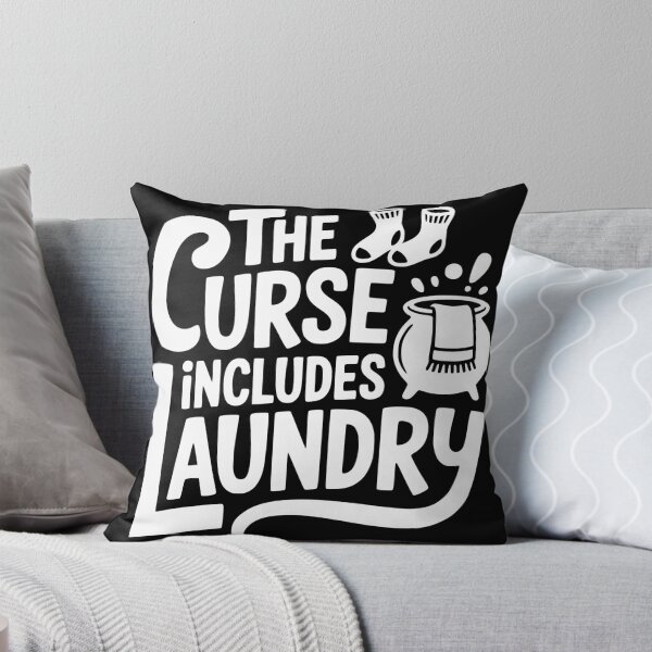 Item preview, The Curse Includes Laundry designed and sold by theartfulaspie.