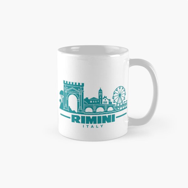 Item preview, Rimini Italy Line Art Coastline Poster designed and sold by CMYKStudio.