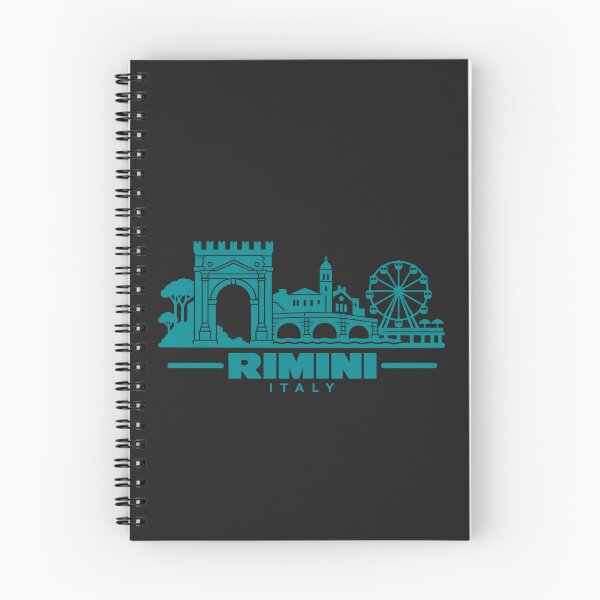 Item preview, Rimini Italy Line Art Coastline Poster designed and sold by CMYKStudio.