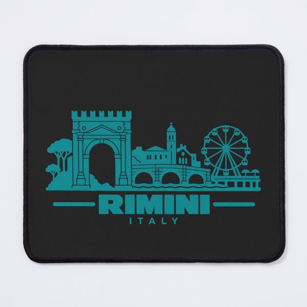 Item preview, Rimini Italy Line Art Coastline Poster designed and sold by CMYKStudio.