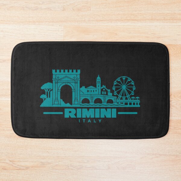 Item preview, Rimini Italy Line Art Coastline Poster designed and sold by CMYKStudio.