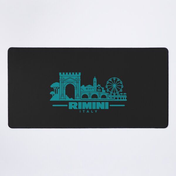 Item preview, Rimini Italy Line Art Coastline Poster designed and sold by CMYKStudio.