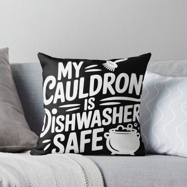 Item preview, My Cauldron Is Dishwasher Safe designed and sold by theartfulaspie.