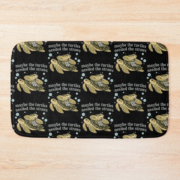 Item preview, Maybe The Turtles Needed The Straws designed and sold by snailslowdance.