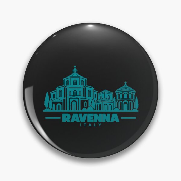 Item preview, Ravenna Italy Line Art Landmark Poster designed and sold by CMYKStudio.