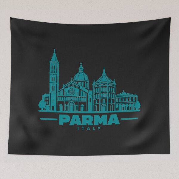 Item preview, Parma Italy Line Art Landmark Poster designed and sold by CMYKStudio.