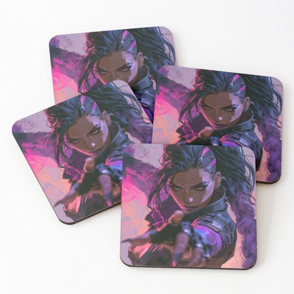 Item preview, Cyberpunk Anime Warrior - Undercut Braided Hair Reaching Hand Art designed and sold by AxeWave.