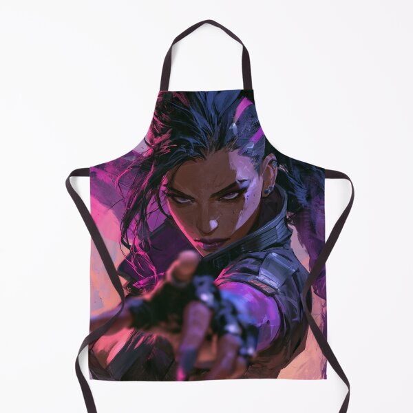 Item preview, Cyberpunk Anime Warrior - Undercut Braided Hair Reaching Hand Art designed and sold by AxeWave.