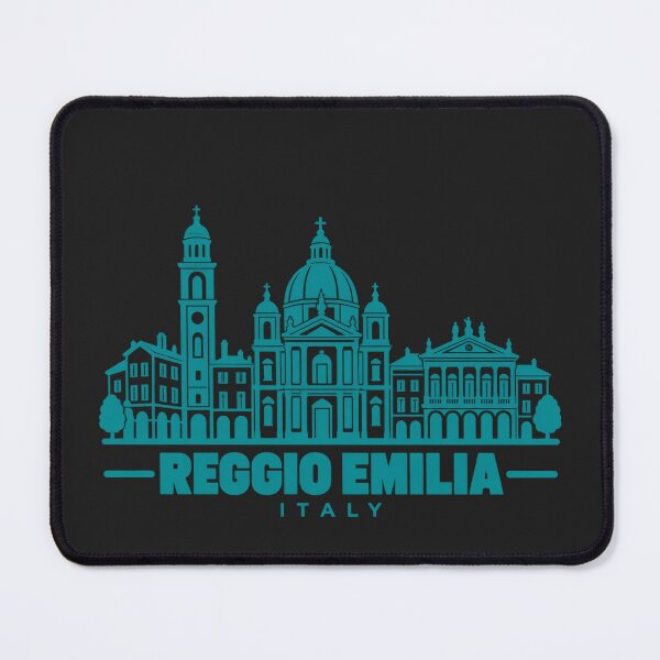 Item preview, Reggio Emilia Italy Line Art Skyline Poster designed and sold by CMYKStudio.