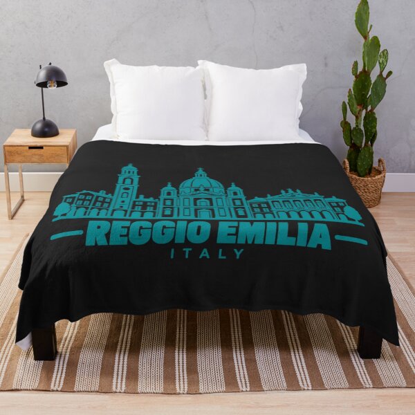 Item preview, Reggio Emilia Italy Line Art Skyline Poster designed and sold by CMYKStudio.