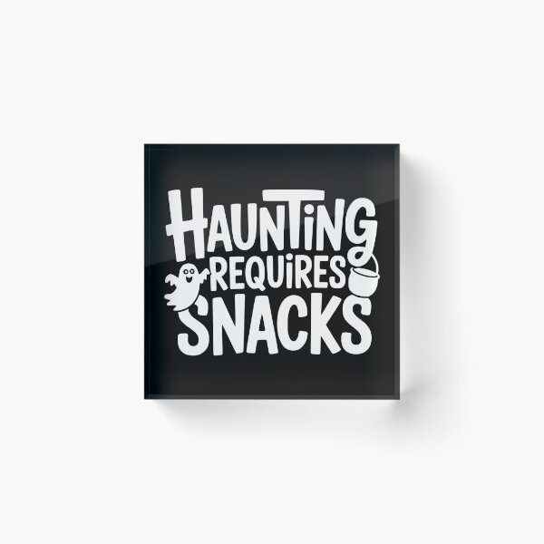 Item preview, Haunting Requires Snacks designed and sold by theartfulaspie.