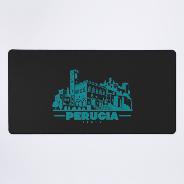 Item preview, Perugia Italy Line Art Skyline Poster designed and sold by CMYKStudio.