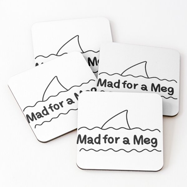 Item preview, Mad for a Meg megalodon shark  designed and sold by AbbNorth.