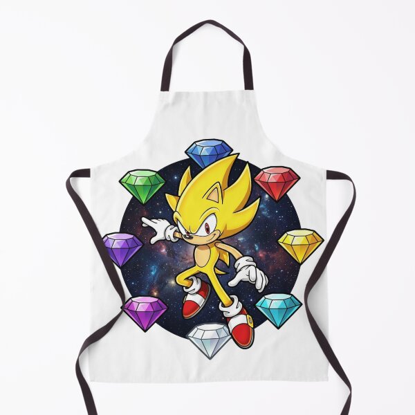 Item preview, Super Sonic & the Chaos Emeralds designed and sold by FreakNRetro.