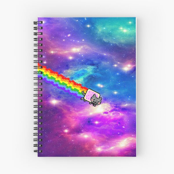 Item preview, Nyan Cat Galaxy Rainbow Pixel Art Y2K designed and sold by TrxshWear.