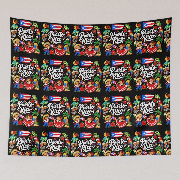 Item preview, Puerto Rico Flag Boricua Proud Puerto Rican Heritage designed and sold by snailslowdance.