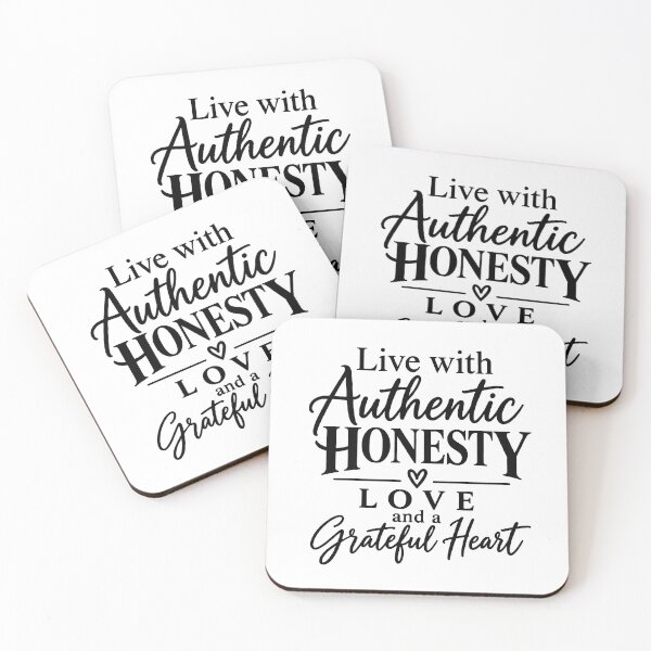 Item preview, live with authentic honesty love and a grateful heart designed and sold by OCD_JESSICA.
