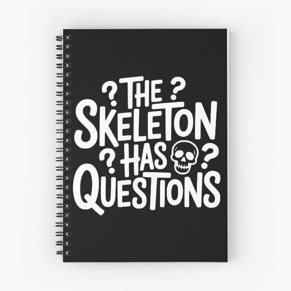 Item preview, The Skeleton Has Questions designed and sold by theartfulaspie.