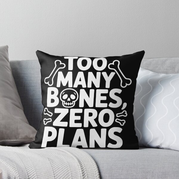 Item preview, Too Many Bones, Zero Plans designed and sold by theartfulaspie.