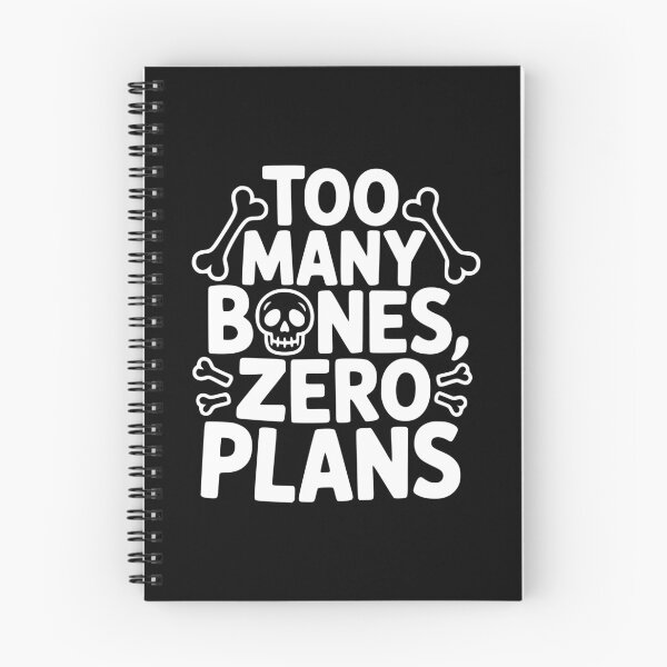 Item preview, Too Many Bones, Zero Plans designed and sold by theartfulaspie.