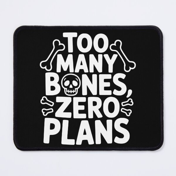 Item preview, Too Many Bones, Zero Plans designed and sold by theartfulaspie.