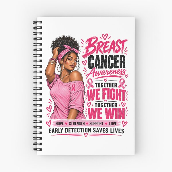 Item preview, Women Black African American Breast Cancer Pink Ribbon Girl designed and sold by SanipepaVase.