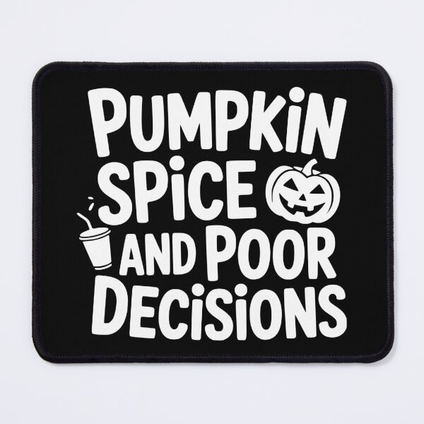Item preview, Pumpkin Spice and Poor Decisions designed and sold by theartfulaspie.