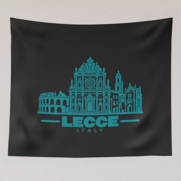 Item preview, Lecce Italy Line Art Landmark Poster designed and sold by CMYKStudio.