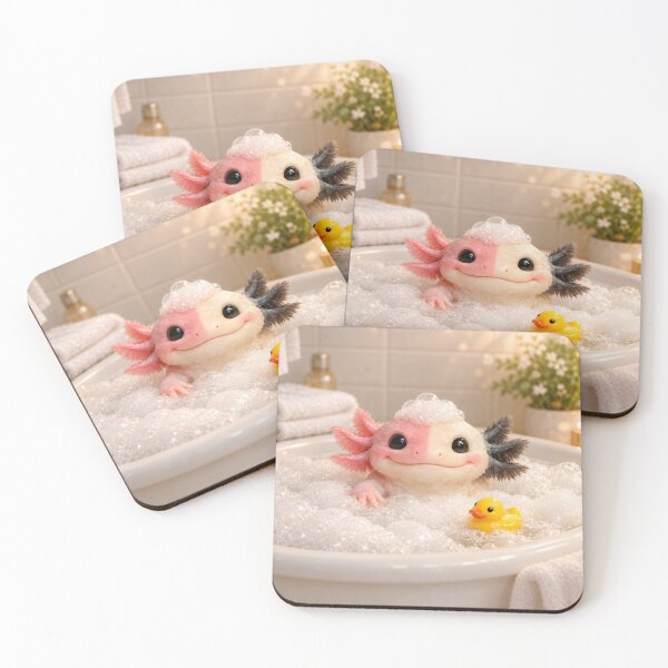 Item preview, Chimera Axolotl Bathtub designed and sold by Sillytoe.
