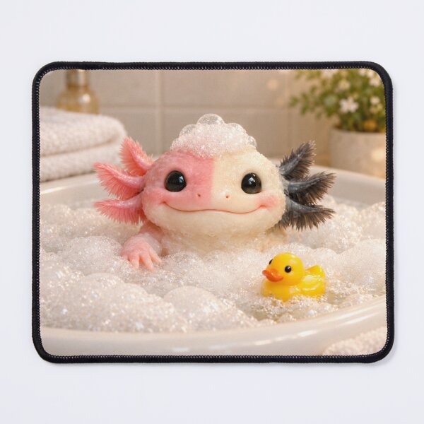 Item preview, Chimera Axolotl Bathtub designed and sold by Sillytoe.