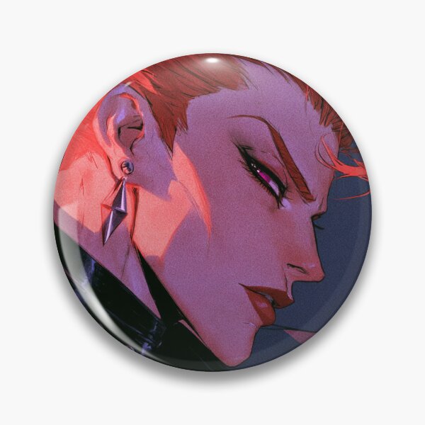 Item preview, Muscular Anime Warrior - Red Hair High Collar Portrait designed and sold by AxeWave.