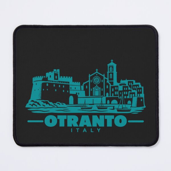 Item preview, Otranto Italy Line Art Coastline Poster designed and sold by CMYKStudio.