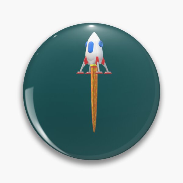 Item preview, Rocket to the moon. designed and sold by dakotakoin.