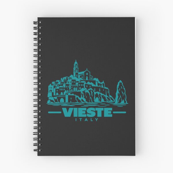 Item preview, Vieste Italy Line Art Coastline Poster designed and sold by CMYKStudio.
