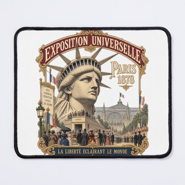Item preview, Exposition Universelle Paris 1878 – Statue of Liberty World’s Fair designed and sold by Past in Threads.
