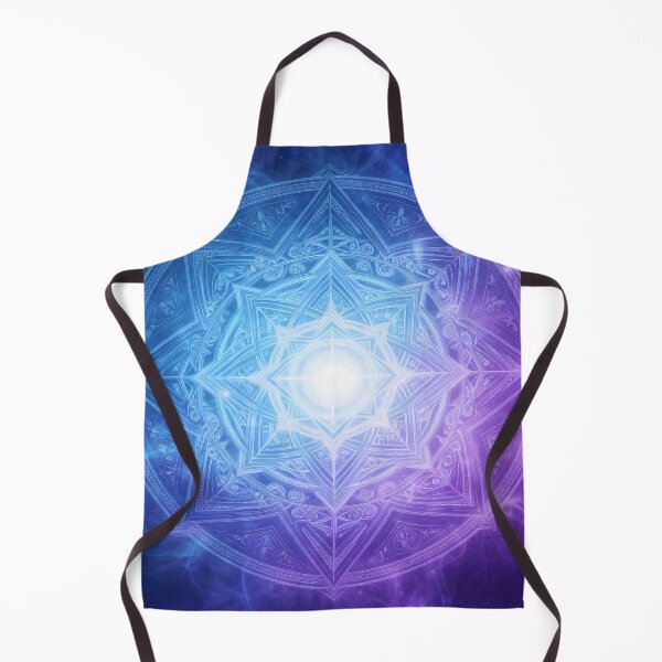 Item preview, Sacred Geometry Mandal in purple and blue designed and sold by artedamensagem.