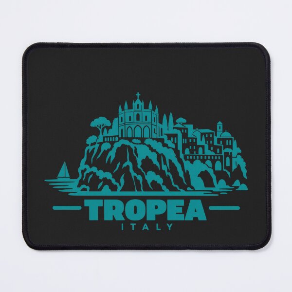 Item preview, Tropea Italy Line Art Coastline Poster designed and sold by CMYKStudio.