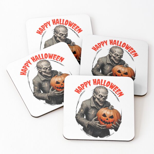Item preview, Zombie with Pumpkin - Happy Halloween designed and sold by NightTimeJ.