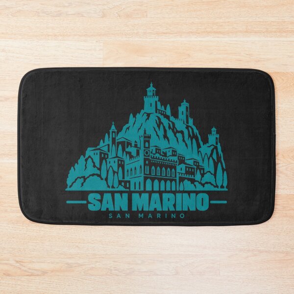 Item preview, San Marino San Marino Line Art Skyline Poster designed and sold by CMYKStudio.