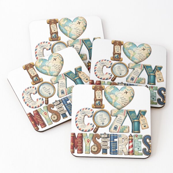 Item preview, I Love Cozy Mysteries - Travel designed and sold by Lori Winslow Designs.