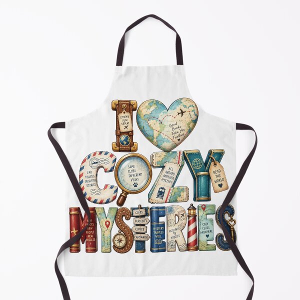 Item preview, I Love Cozy Mysteries - Travel designed and sold by Lori Winslow Designs.