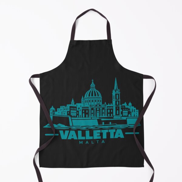 Item preview, Valletta Malta Line Art Landmark Poster designed and sold by CMYKStudio.