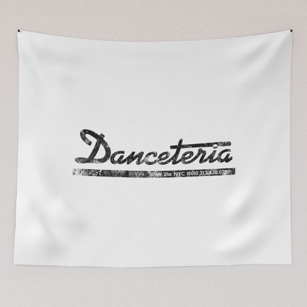Item preview, Danceteria - Black (Distressed) designed and sold by StudioGamingFin.