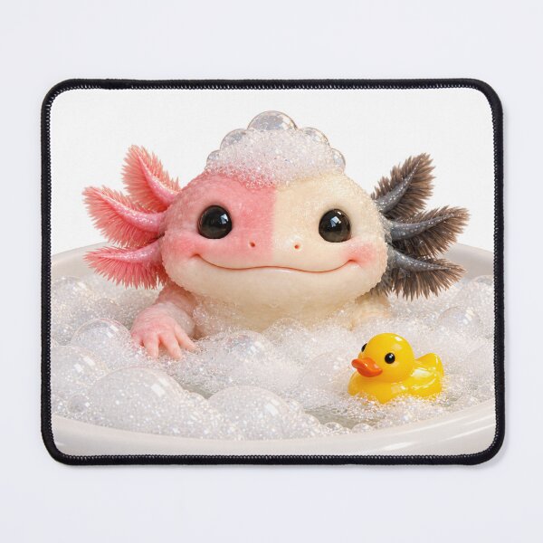 Item preview, Chimera Axolotl Bubble Bath designed and sold by Sillytoe.