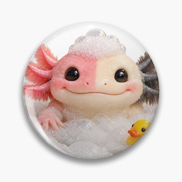Item preview, Chimera Axolotl Bubble Bath designed and sold by Sillytoe.
