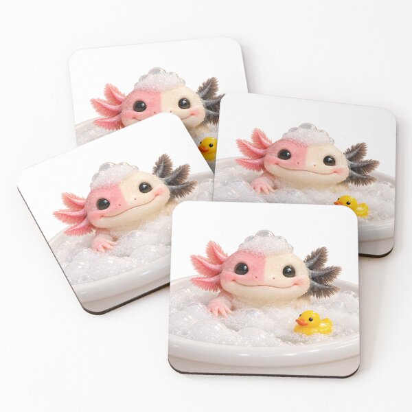 Item preview, Chimera Axolotl Bubble Bath designed and sold by Sillytoe.