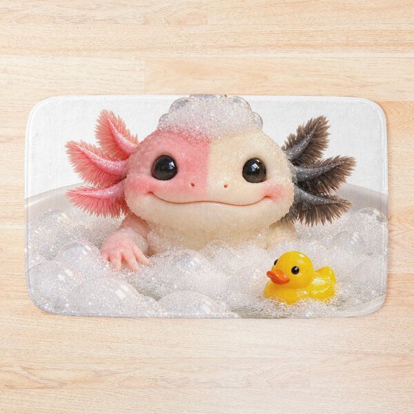 Item preview, Chimera Axolotl Bubble Bath designed and sold by Sillytoe.