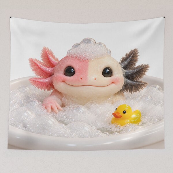 Item preview, Chimera Axolotl Bubble Bath designed and sold by Sillytoe.