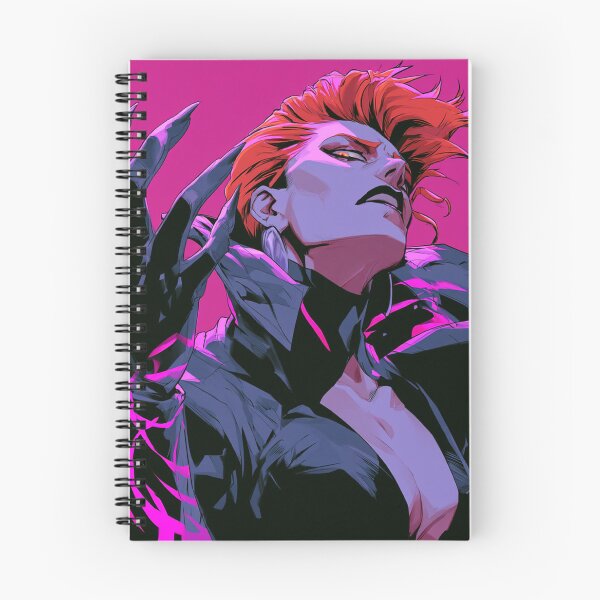 Item preview, Muscular Anime Warrior - Red Hair & Clawed Glove Magenta Art designed and sold by AxeWave.